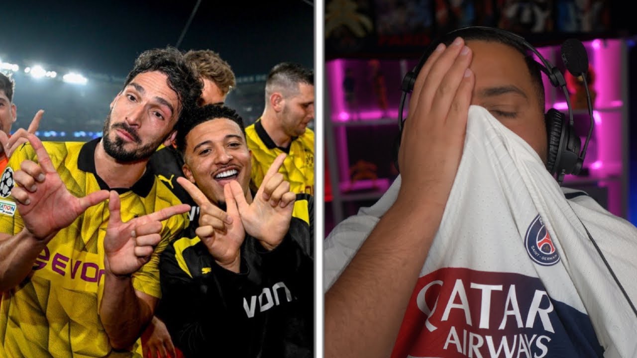 😡ALLEZ VOUS FAIRE F**TRE, SURTOUT MBAPPE.  (PSG 0-1 DORTMUND)