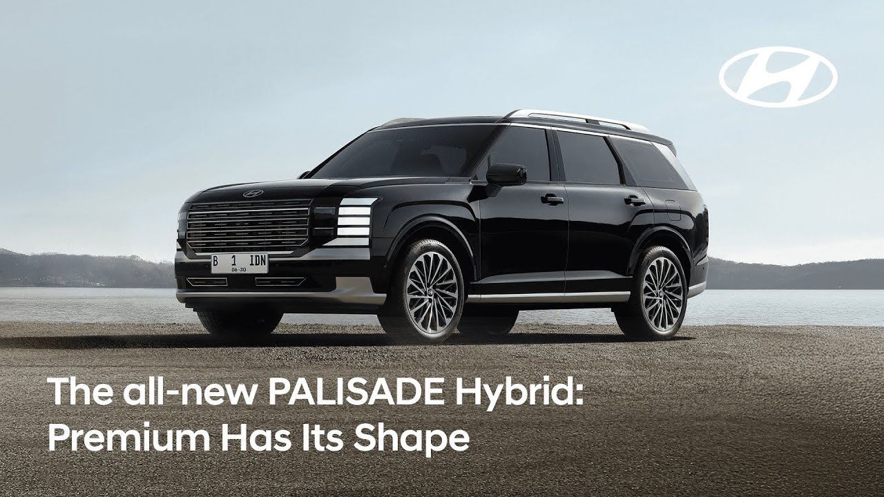 The all-new PALISADE Hybrid: Premium Has Its Shape