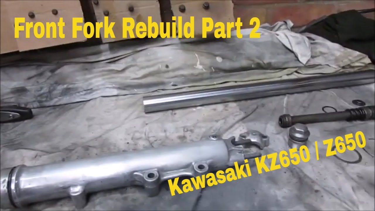 Kawasaki KZ650/Z650 B1 1977 - Rebuilding the Forks   - part 30
