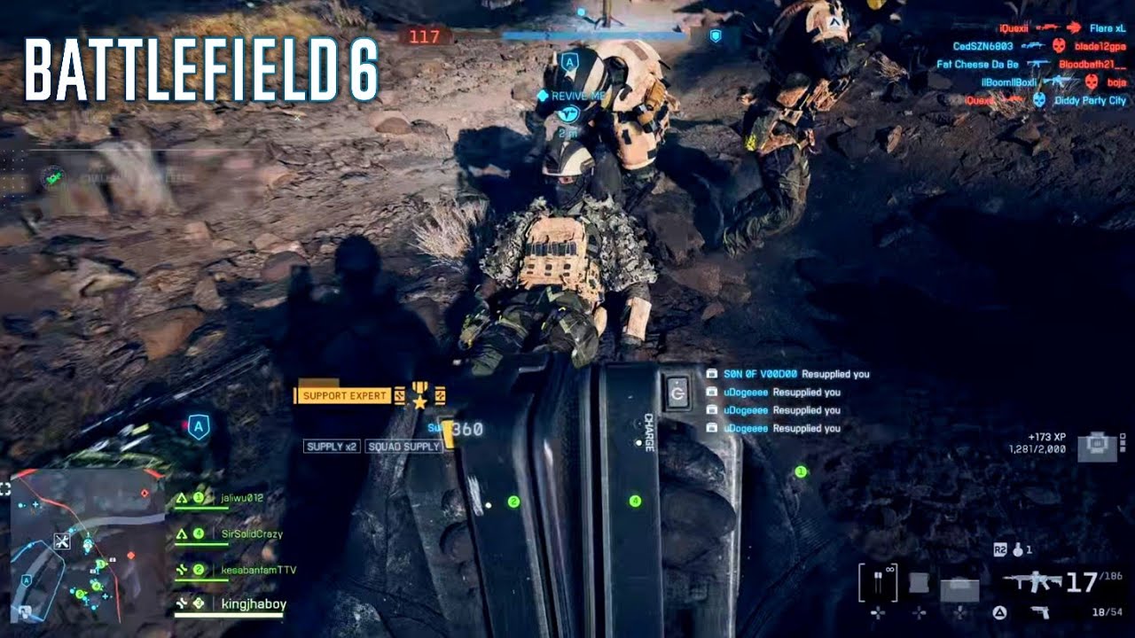 Battlefield 6: I Played With A Team Full of Elite Medics! (No Commentary)