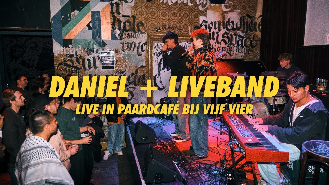 Daniel + Liveband (LIVE) in Paardcafé bij Vijf Vier (16-11-2024)