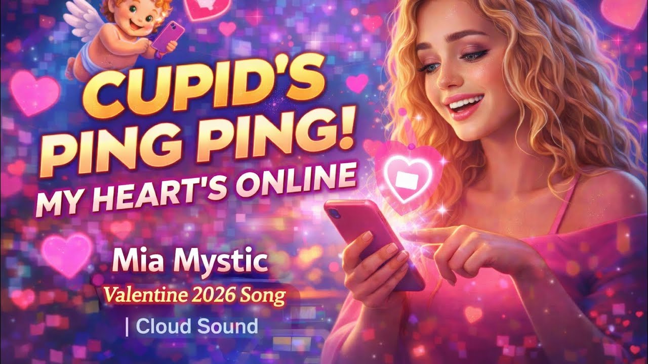 Cupid’s Ping — Mia Mystic | Cloud Sound (Official Lyric Video)