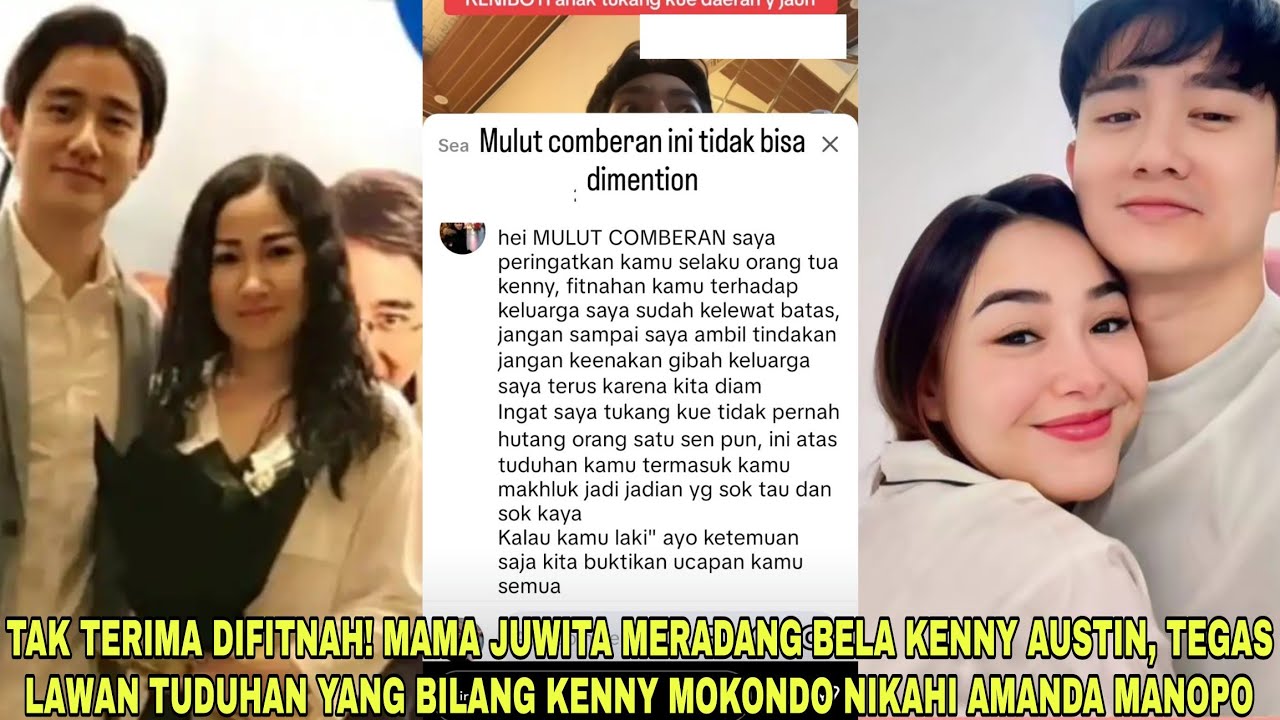 Tak Terima Difitnah❗Mama Juwita Meradang Bela Kenny Austin, Tegas Lawan Tuduhan Netizen 