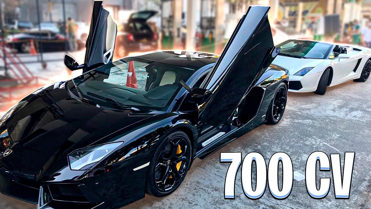 DIRIGI A LAMBORGHINI AVENTADOR V12 DE 2 MILHÕES DE REAIS *paramos São Paulo com as Lamborghinis*