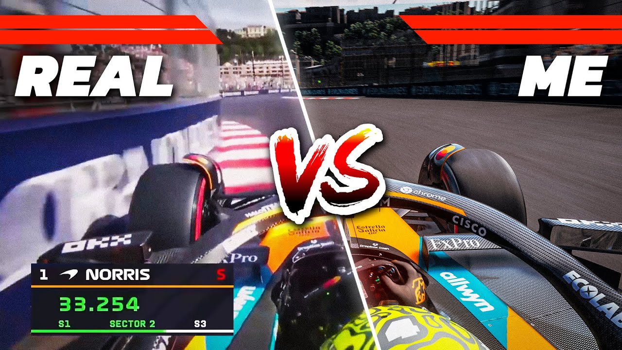 Can I beat the F1 2025 Monaco Grand Prix Pole Position Lap?