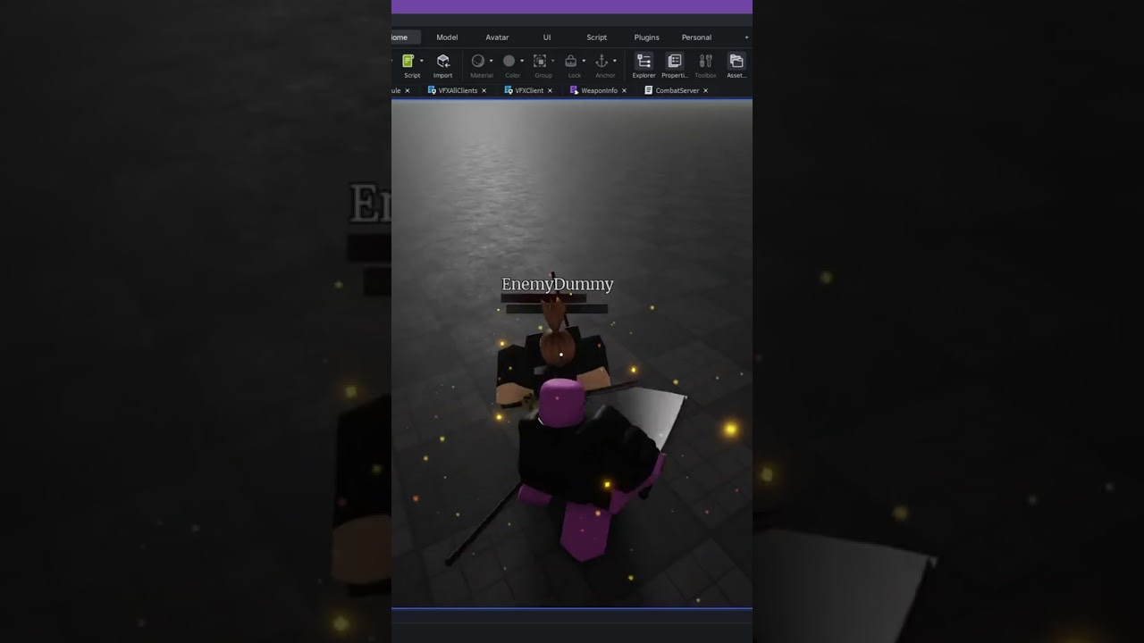 Хотите такую ​​бесплатную боевую систему? #roblox #robloxdev #opensource