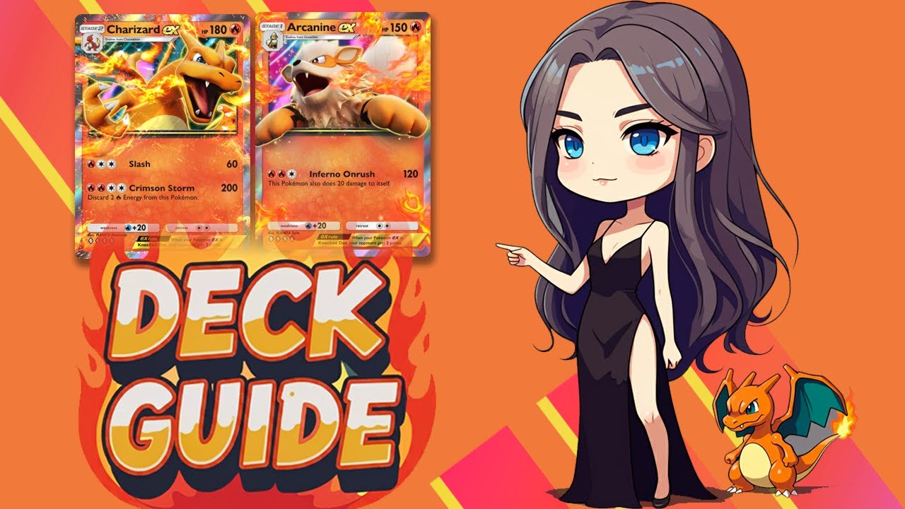 Charizard ex w/ Arcanine ex: This deck is UPSETTING Pokémon Pocket Meta