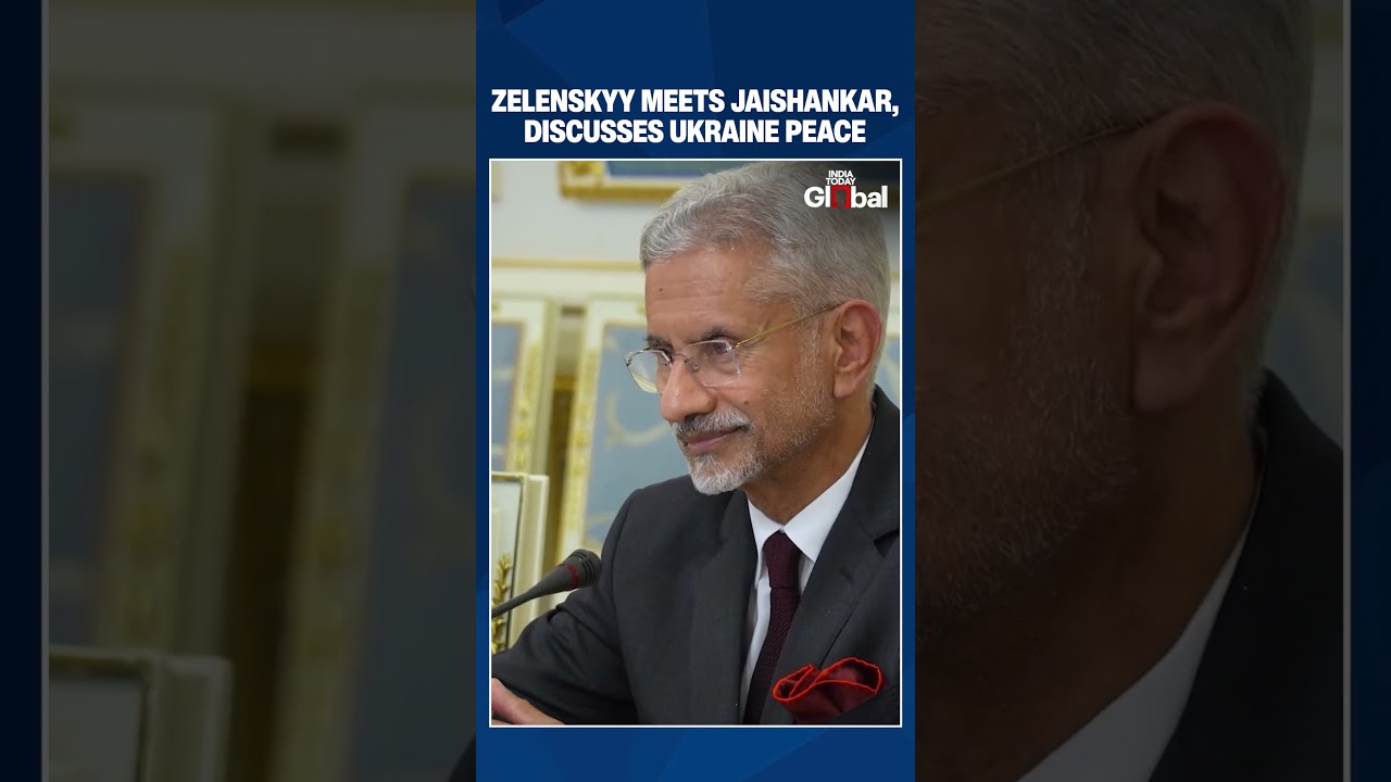 Zelenskyy Meets Jaishankar In Kyiv, Thanks India For Backing Peace Amid Russia War | #jaishankar