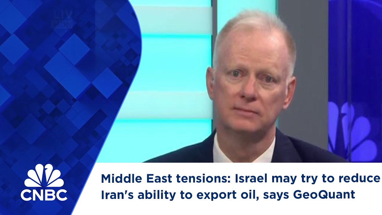 Middle East tensions: Israel may try to reduce Iran's ability to export oil, says GeoQuant