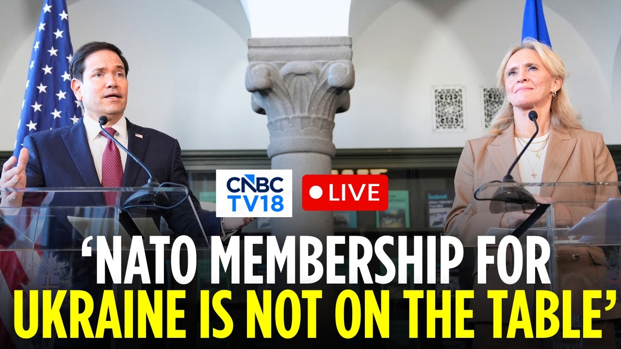Marco Rubio LIVE On Ukraine War: Presser With Iceland FM | 'Ukraine NATO Bid Not On Table' | N18G