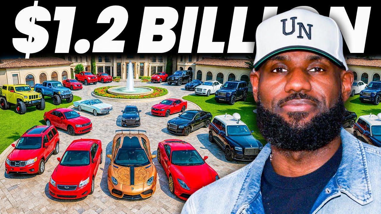 Inside Lebron James ALL CUSTOM Car Collection