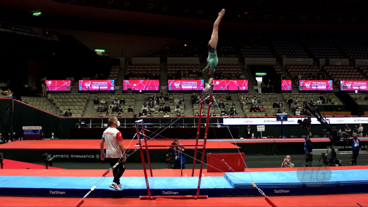 KOVACS Zsofia (HUN) - 2021 Artistic Worlds, Kitakyushu (JPN) - Qualifications Uneven Bars