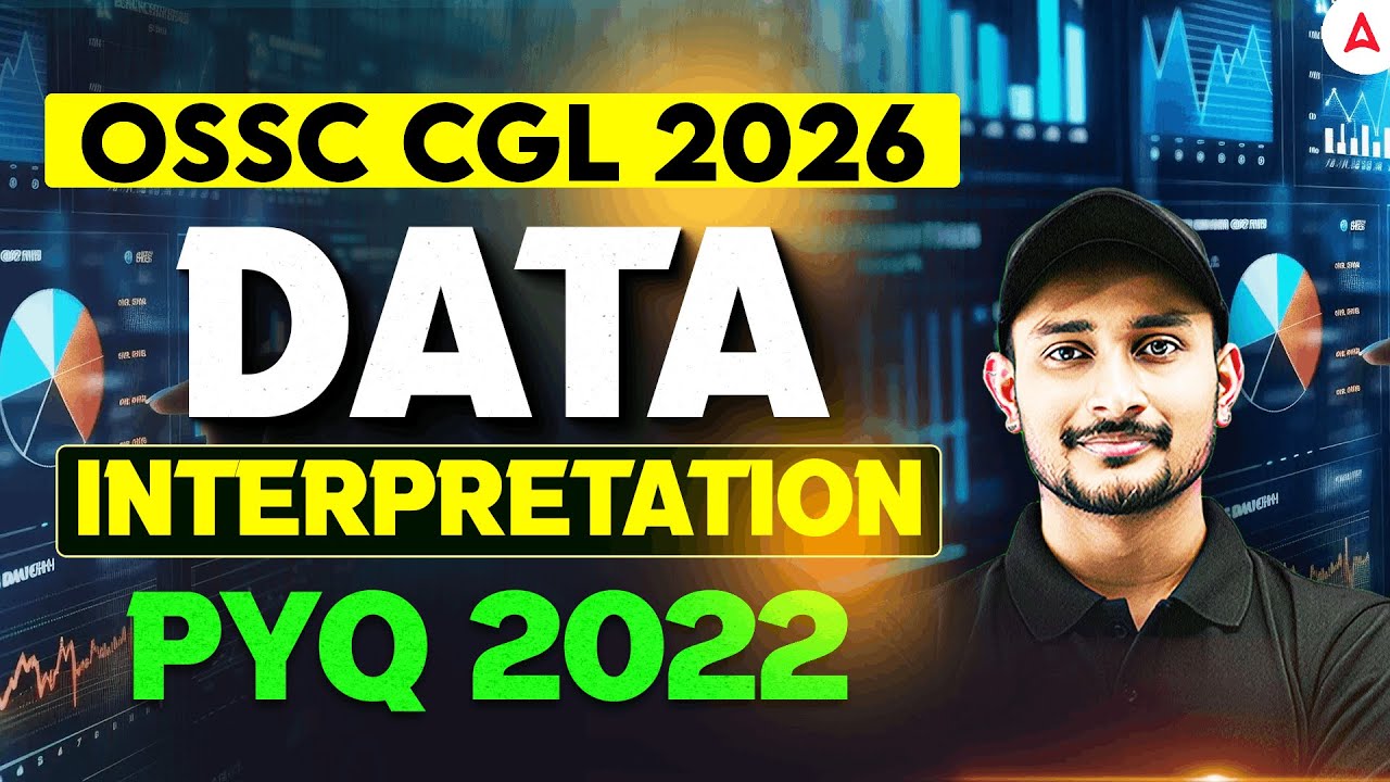 RI ARI AMIN, Forester, OSSC CGL 2026 | Data Interpretation PYQs | Math MCQs by Sujit sir