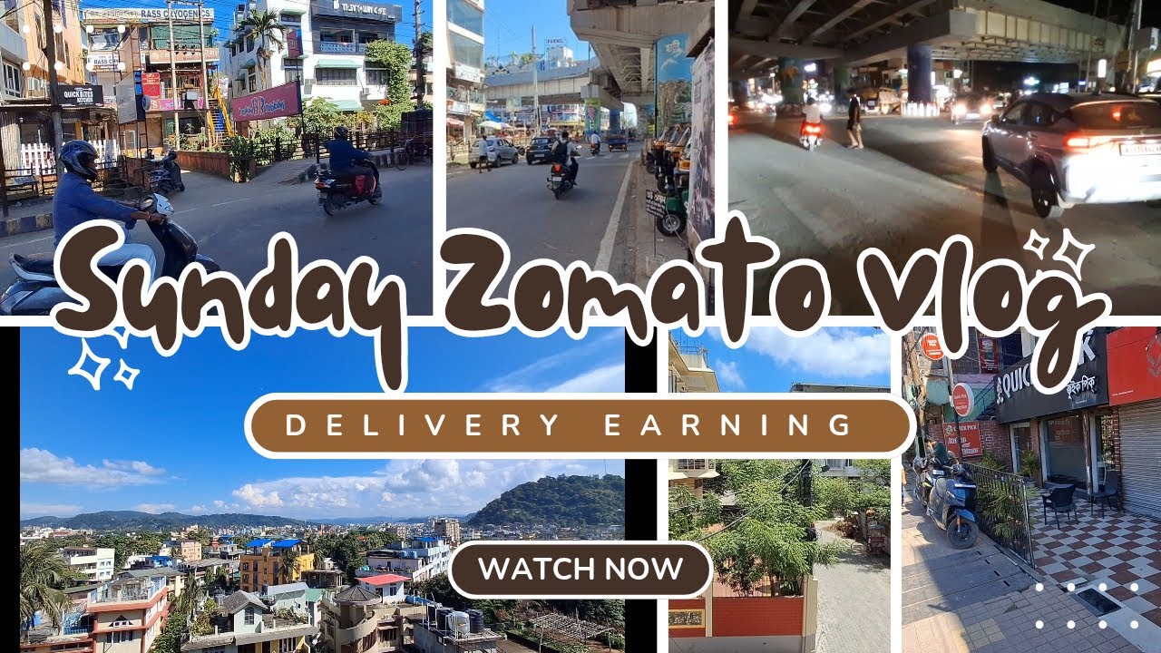 Zomato vlog + life of a zomato delivery boy in guwahati #assam #guwahati #zomato #deliveryboy