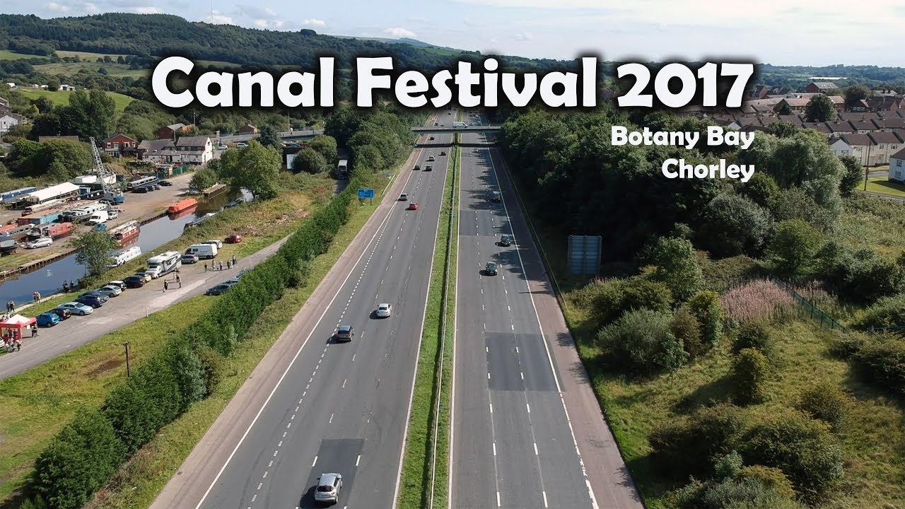 Canal Festival at Botany Bay Chorley 2017 - DJI Spark Drone
