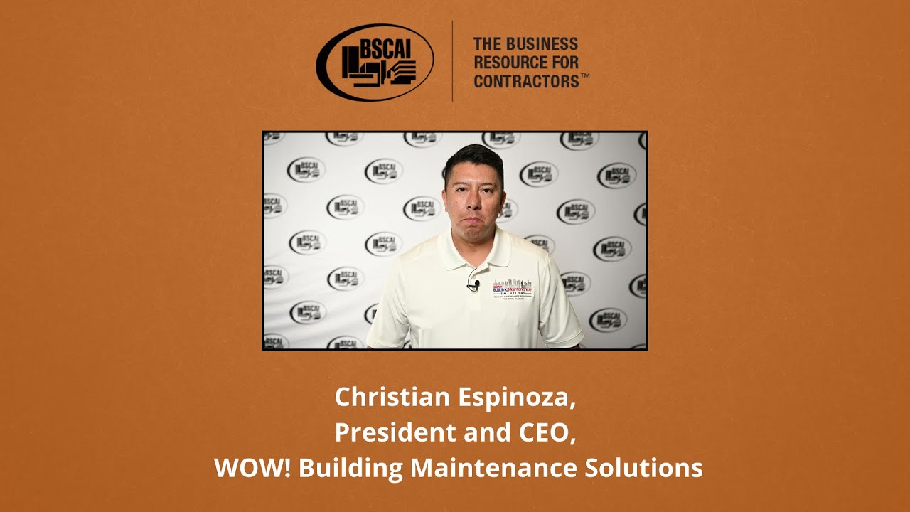 Hear from BSCAI Members - Christian Espinoza