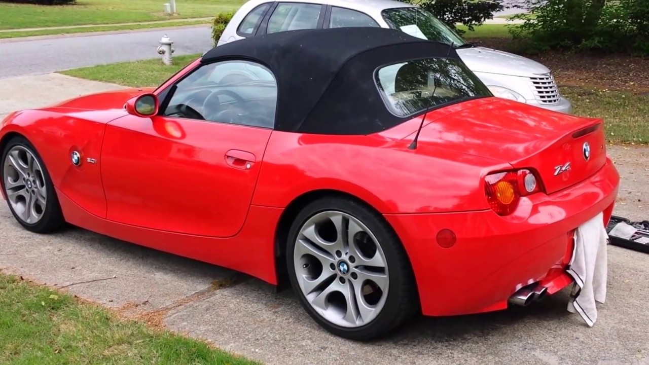 How to remove test and replace a BMW Z4 Soft Top Motor COMPLETE HD