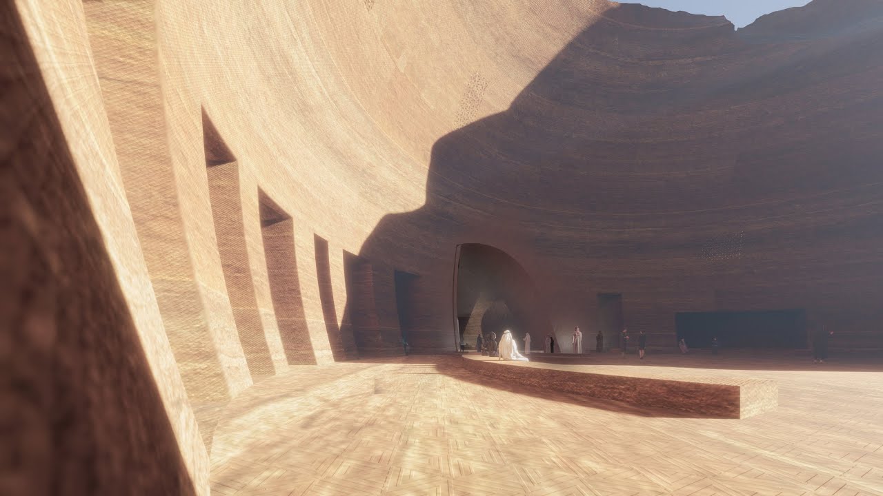 Jean Nouvel reveals cave resort in Saudi Arabia's AlUla desert