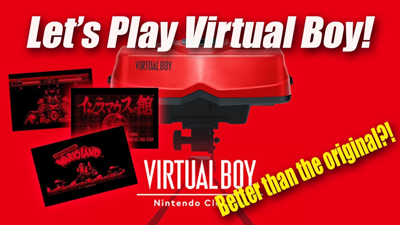 Let's Try the Virtual Boy!