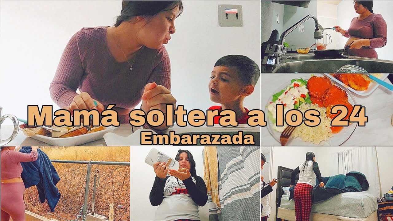 Mi vida de mamá soltera y embarazada a los 24 🤯 Nueva receta | Mi vida real