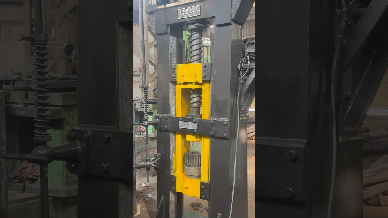 Basant Forging screw press 9915583333 #basantpowerpress