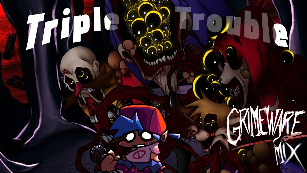 Drawing Triple Trouble Grimeware Mix Full video