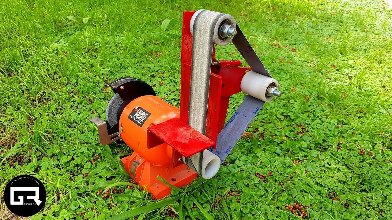LIJADORA de Banda CASERA / BELT GRINDER DIY