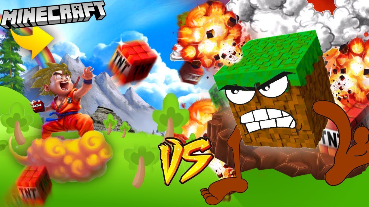 TNT VS FALA DIRT | MINECRAFT WYBUCHOWY CHALLENGE MINECRAFT