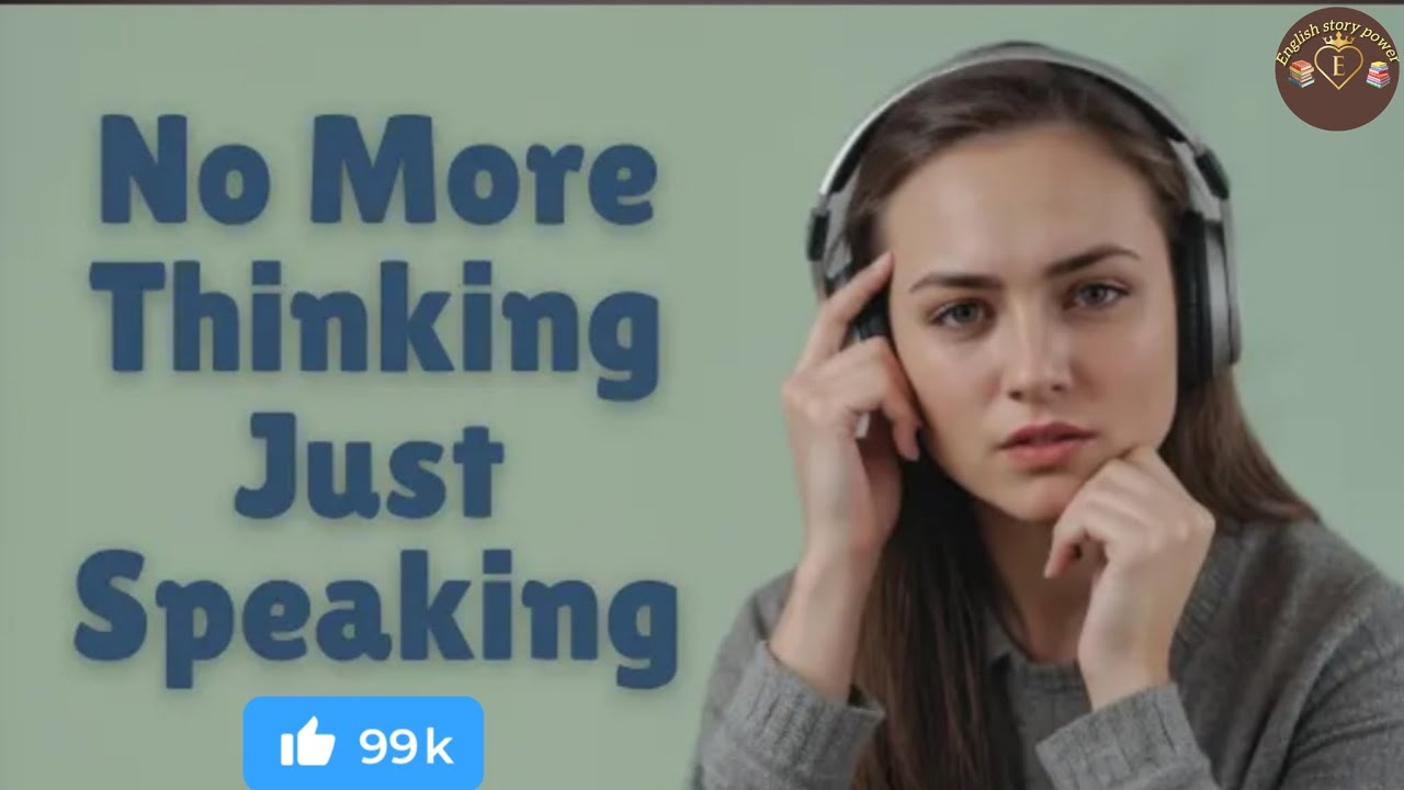 No More Thinking, Just Speaking; Improvement English story power @EnglishFluentPodcast #podcast 