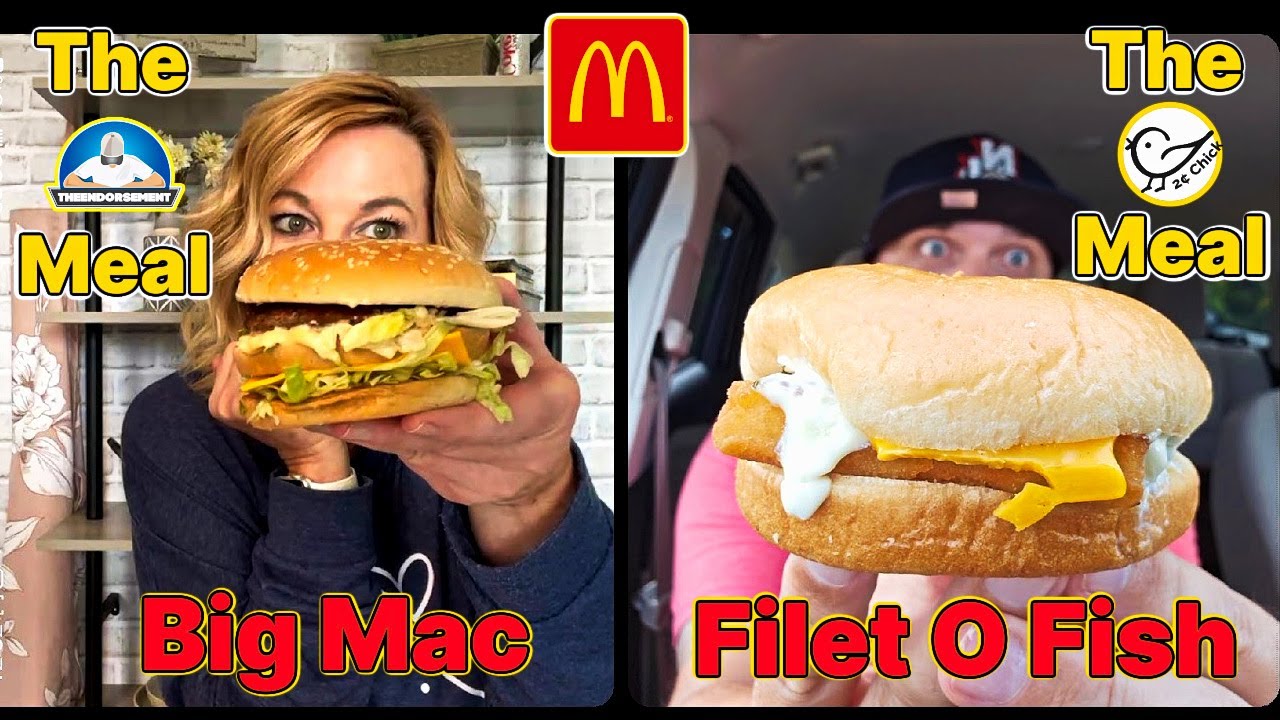 McDonald's&reg; The Endorsement Meal VS The 2 Cent Chick Meal! | Better Than The Cardi B & Offset Meal?