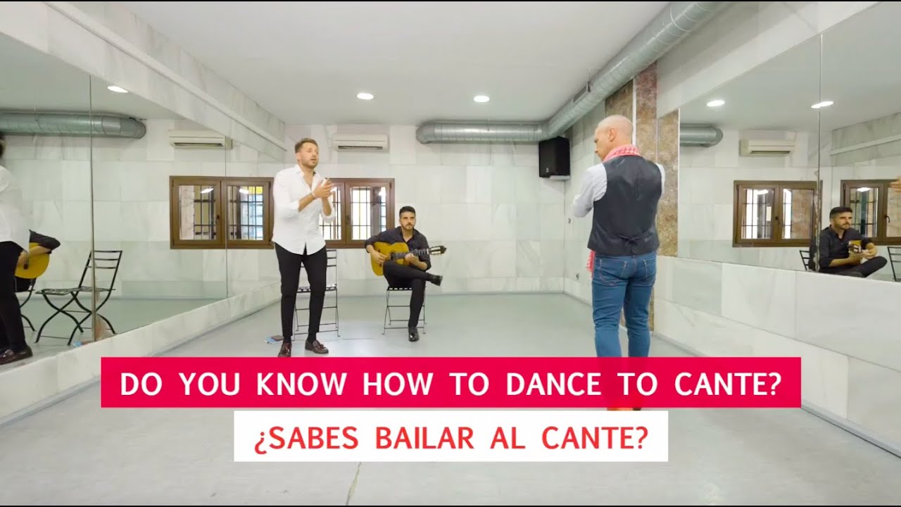 Do you know how to dance to flamenco song?¿Sabes bailar al  cante?