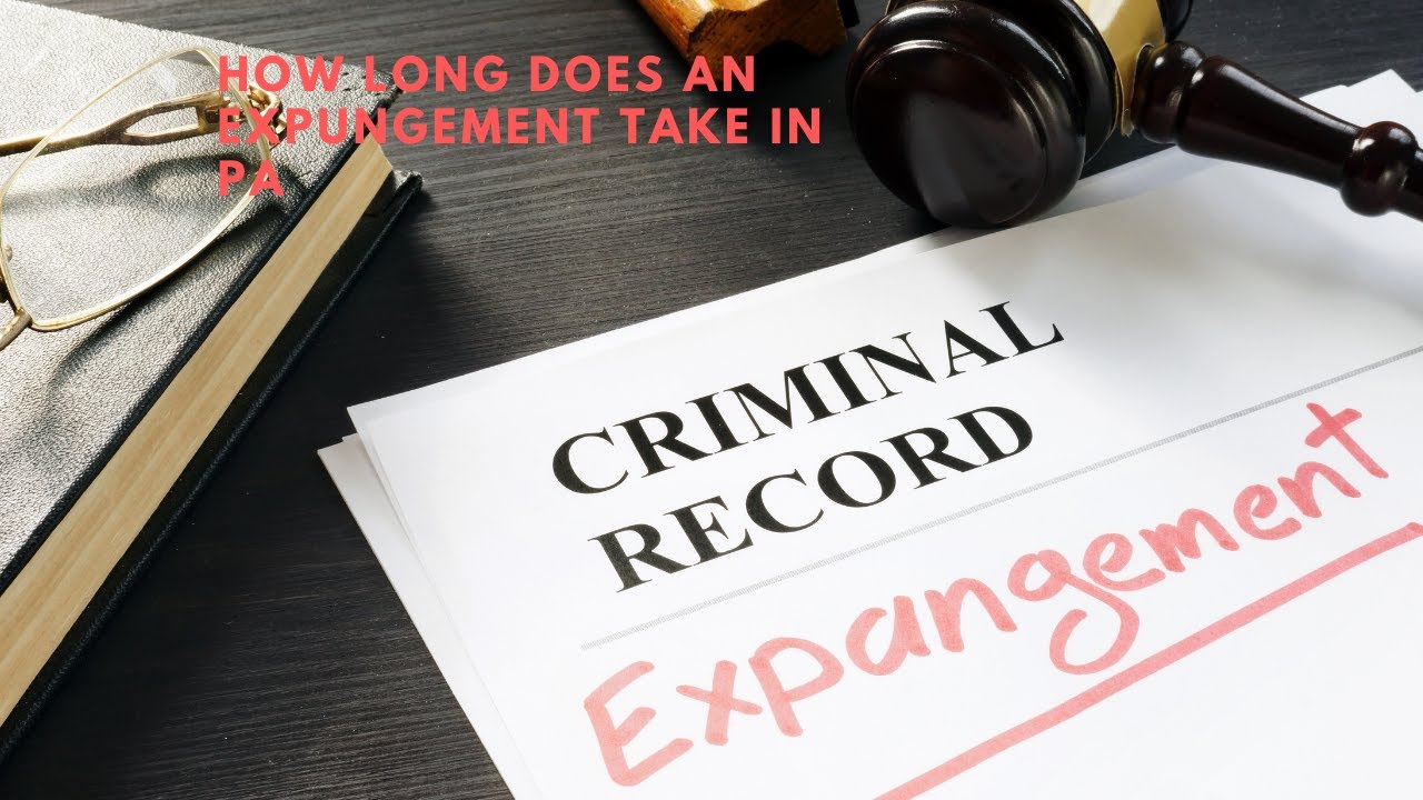 How Long Does an Expungement Take?