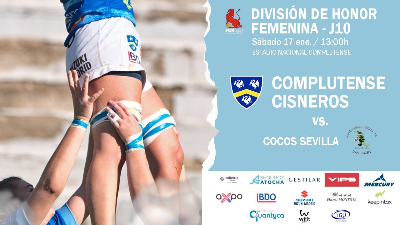 Liga Nacional División de Honor Femenina Liga Iberdrola Complutense Cisneros - COCOS Sevilla