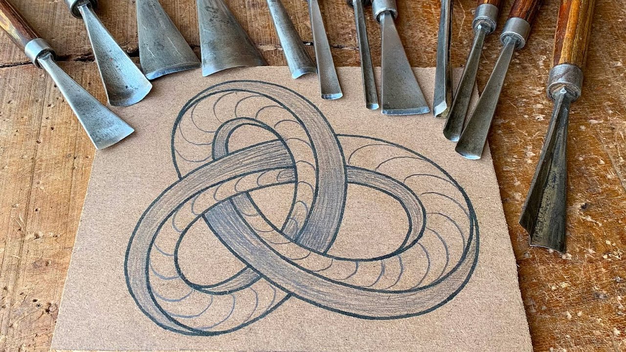 Tutorial wood carving new model design