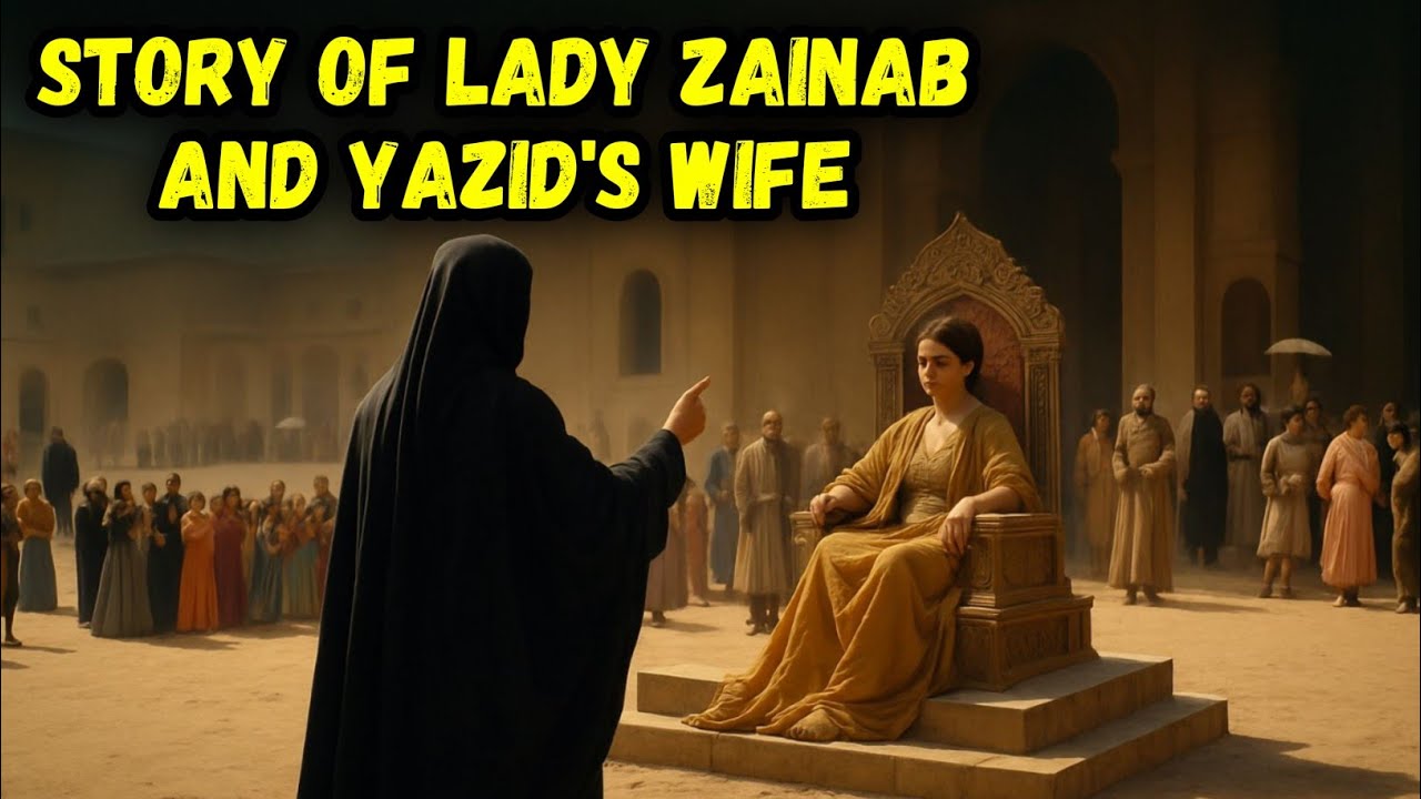 When Yazid’s Wife Saw Lady Zainab | The Emotional Encounter with Lady Zainab After Karbala