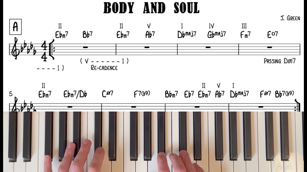 Body and Soul (J.Green) Tutorial & Analysis | The Jazz Pursuit