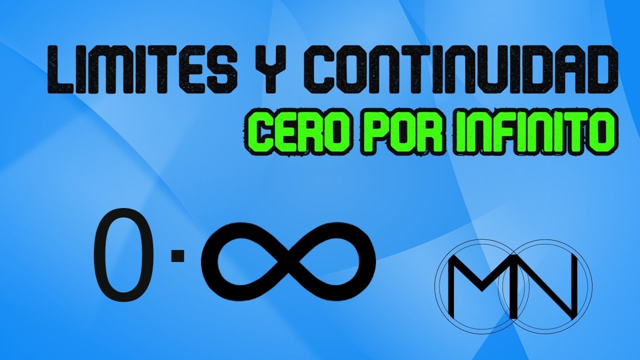INDETERMINACIÓN 0 POR INFINITO ejercicios resueltos paso a paso | + BACHILLERATO +