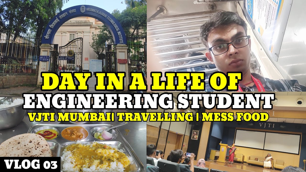 Day in the life of Engineering Student In VJTI Mumbai | VJTI College Of Engineering | Nitish Singh