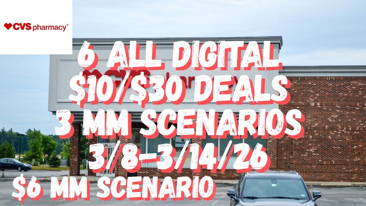 Новые предложения CVS: $10/$30 &mdash; Еще одна отличная неделя скидок!!! &mdash; 8-14 марта 2026 г.