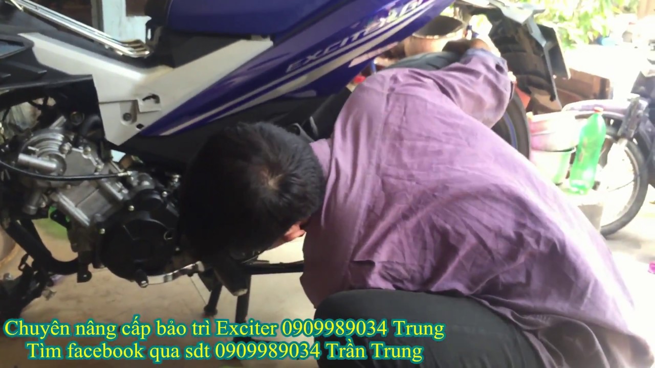 2 cách canh cò Exciter 150