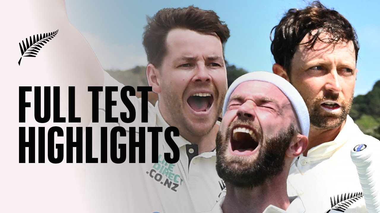 Nine Centuries 💯 And Duffy Takes 2️⃣3️⃣ Wickets! | New Zealand v West Indies | Full Highlights