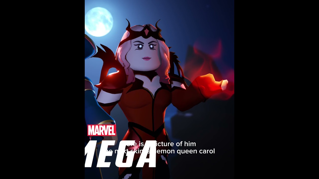 [MERLIN BILLY AND DEMON CAROL] WE WERE REVEALED HALLOWEEN SKINS IN MARVEL OMEGA #roblox #mavelomega