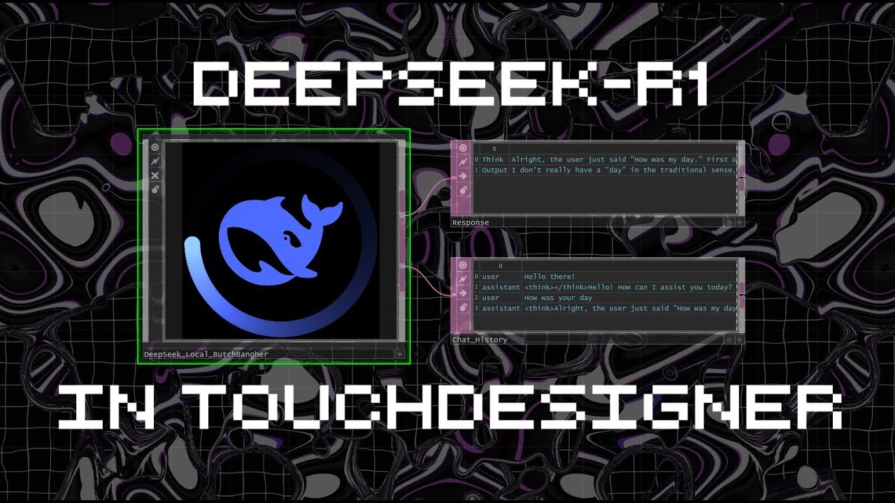 TouchDesigner Deepseek-r1 Tutorial - *FREE DOWNLOAD*