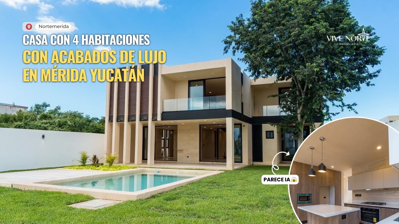 &iquest;La Mejor Casa en Venta en M&eacute;rida? | En una Privada Residencial de lujo #Nortemerida