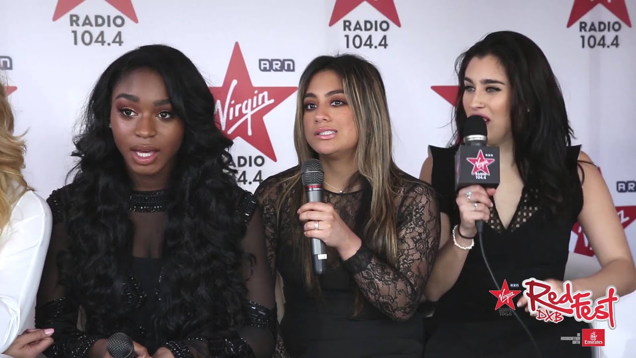 Fifth Harmony in the Virgin Radio studios