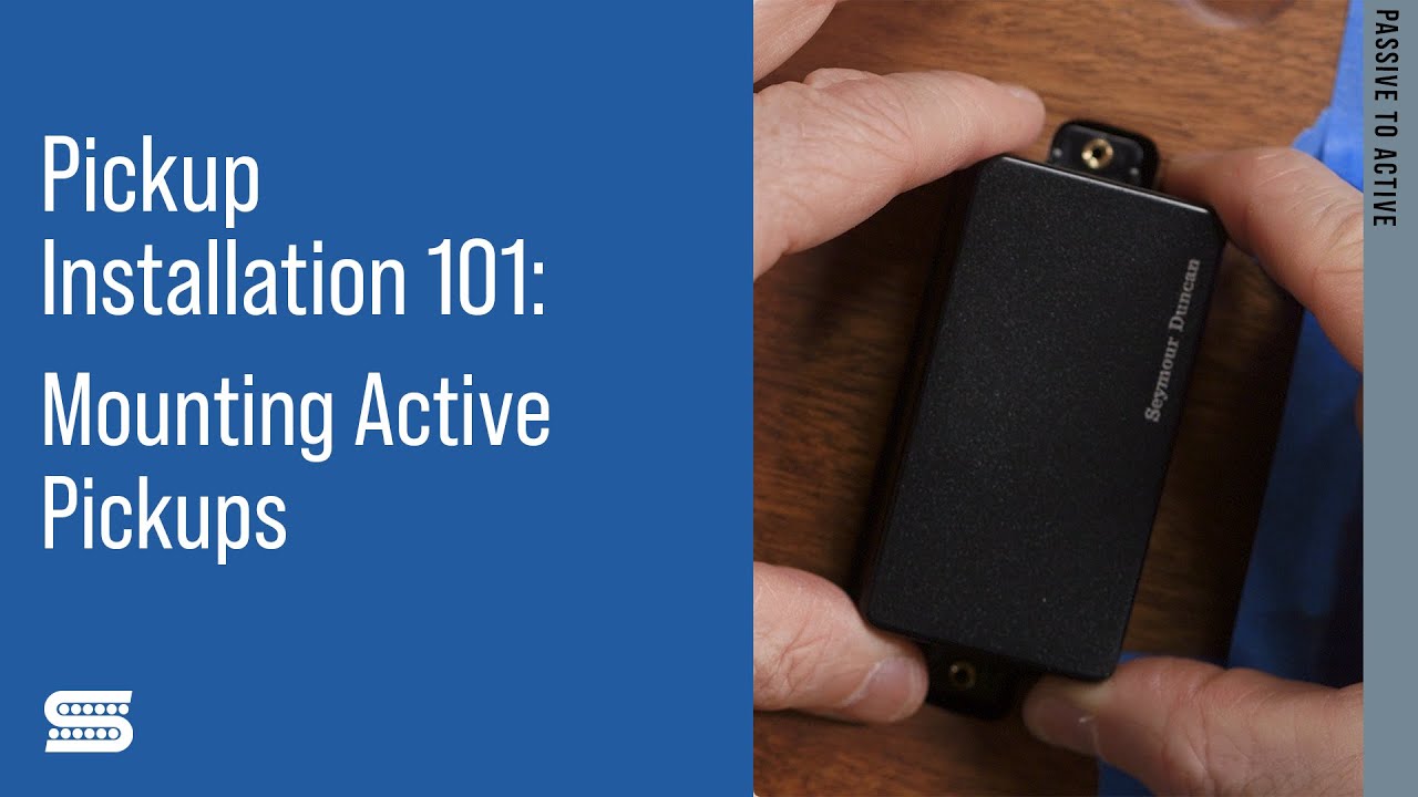 Guitar DIY: Mounting Active Pickups
