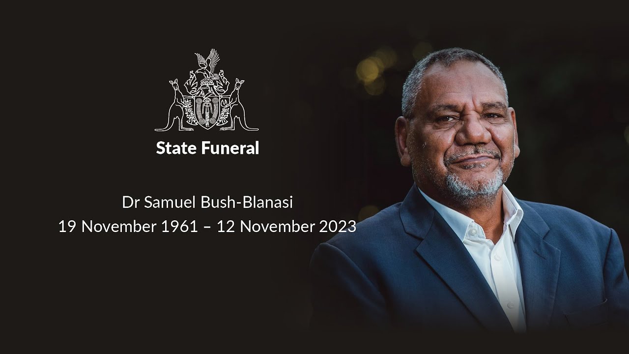 State Funeral - Dr Samuel Bush-Blanasi