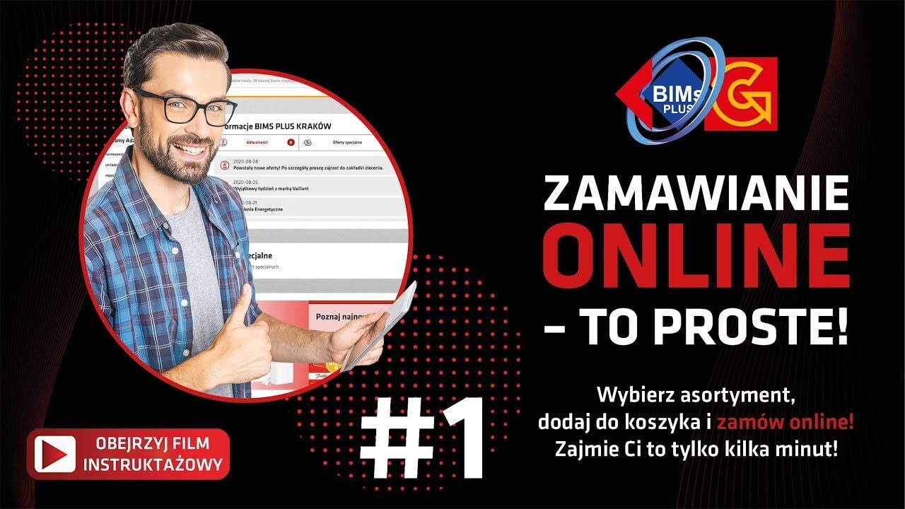 Poradnik BIMs PLUS 24 &ndash; Odcinek 1:  Dodanie produkt&oacute;w do koszyka i zam&oacute;wienie
