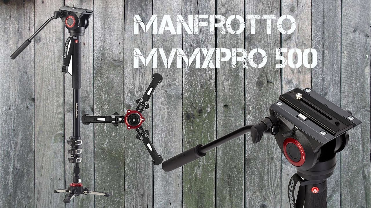 Manfrotto MVMXPRO500 обзор монопода для видео съемки (monopod review for video shooting).