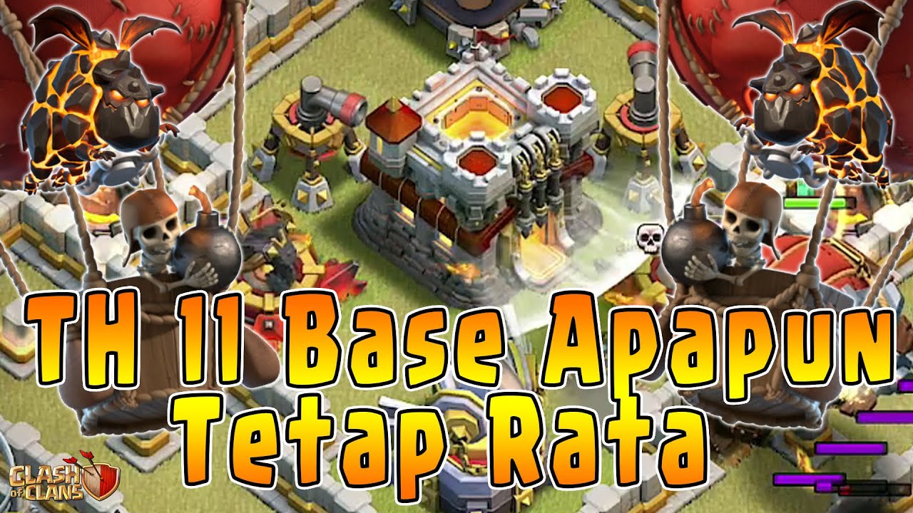 Kombinasi Mengerikan Town Hall 11